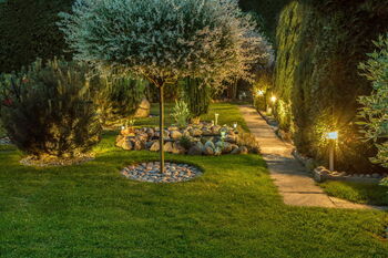 Landscape Lighting in Port Costa, California by Greatway Environmental & Sully & Sons