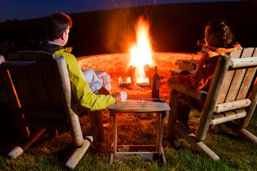 Fire Pit Construction in Liberty Farms by Greatway Environmental & Sully & Sons