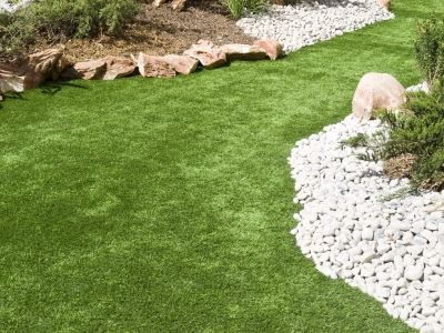 Synthetic Lawn in Bouldin Island, California